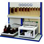 Рис.1 Высокопроизводительная установка для синтеза олигонуклеотидов